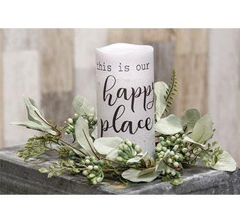 Happy Place Timer Pillar - The Fox Decor